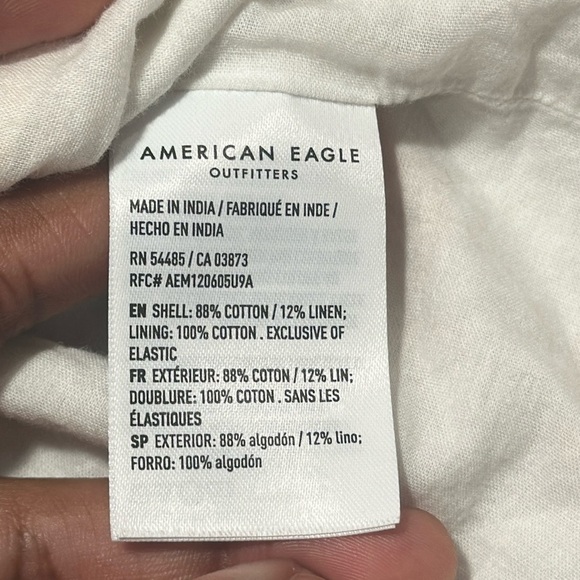 AMERICAN EAGLE Boho Strap Crop Top Size L - Picture 4 of 4